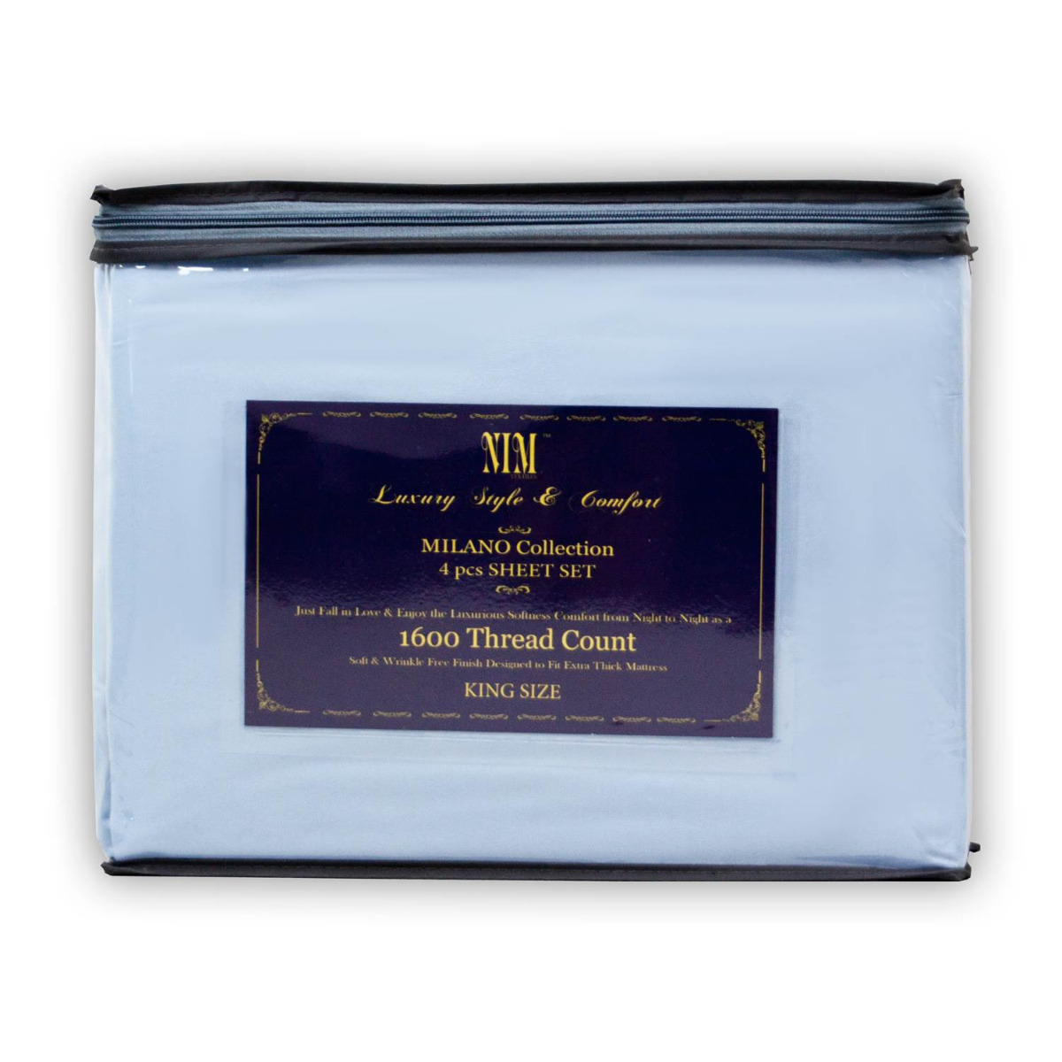 NEW Luxury Bedding 4pc SHEET SET Double Queen King Super King 40cm Deep Pocket - Picture 42 of 68