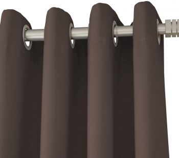 Chocolate Thermal Insulated BLACKOUT Curtain Panels
