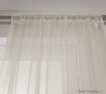 Beige Sheer Voile Curtains