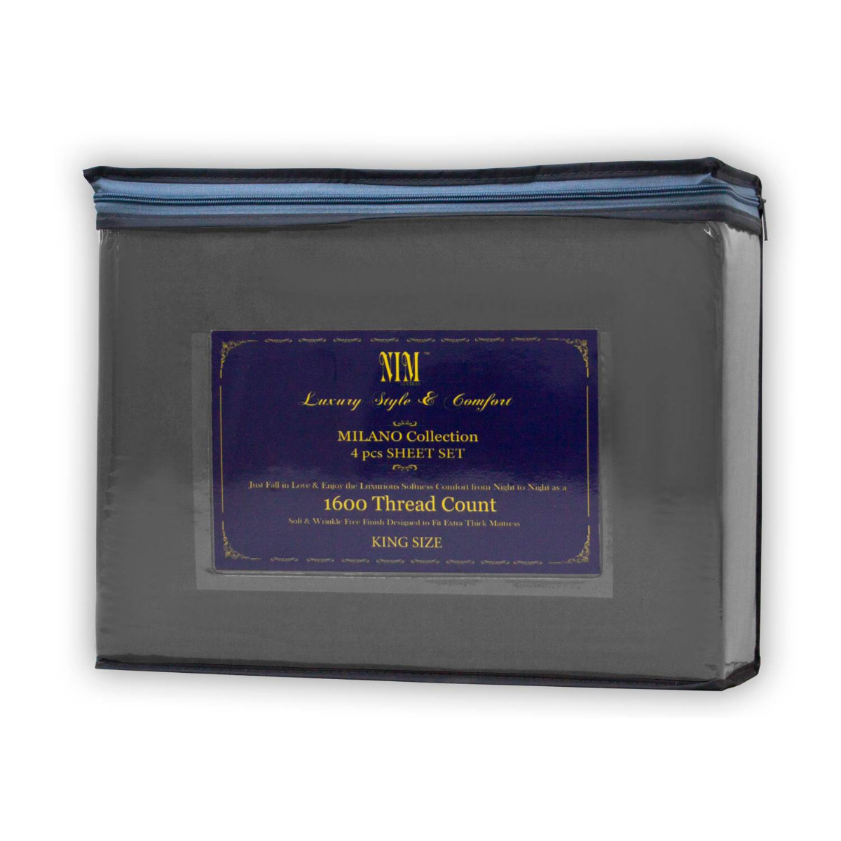 NEW Luxury Bedding 4pc SHEET SET Double Queen King Super King 40cm Deep Pocket - Picture 26 of 68