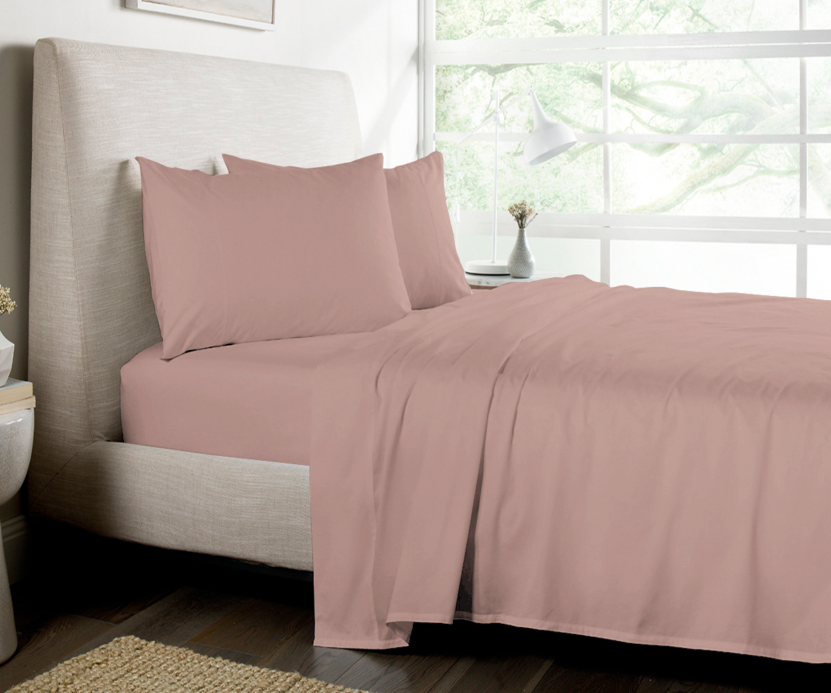 NEW Luxury Bedding 4pc SHEET SET Double Queen King Super King 40cm Deep Pocket - Picture 58 of 68
