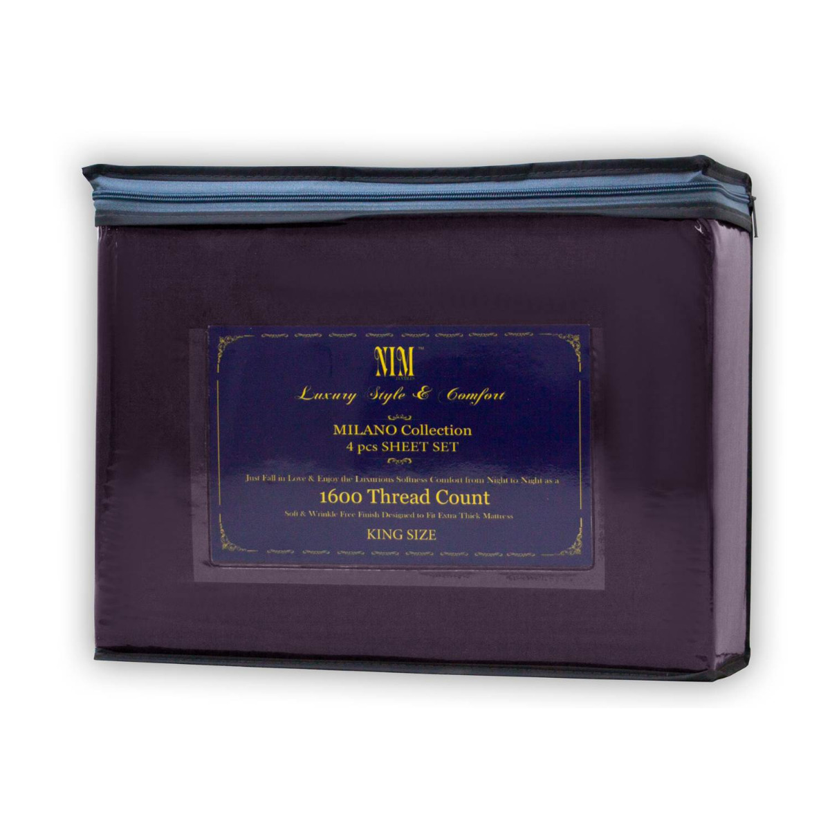 NEW Luxury Bedding 4pc SHEET SET Double Queen King Super King 40cm Deep Pocket - Picture 33 of 68