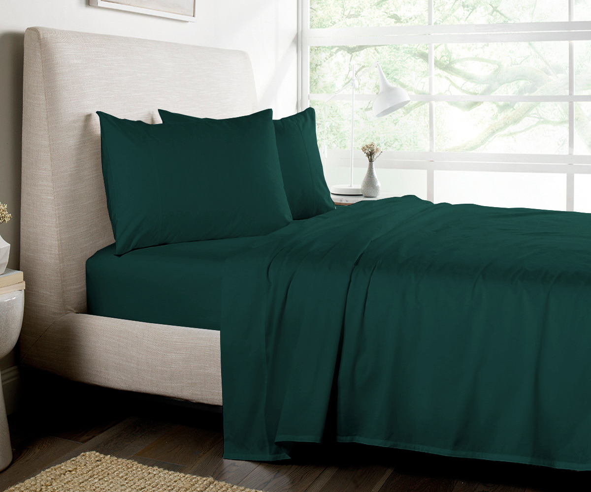 NEW Luxury Bedding 4pc SHEET SET Double Queen King Super King 40cm Deep Pocket - Picture 64 of 68