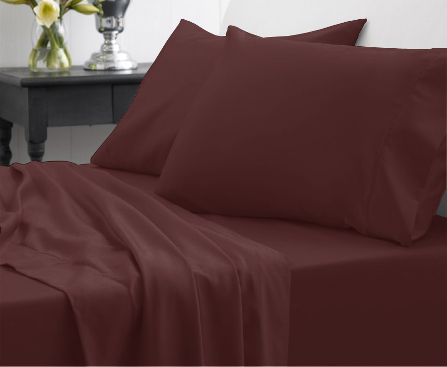 Luxury Soft 3pcs Fitted Bed SHEET SET DOUBLE QUEEN KING NO Flat Sheet - Picture 9 of 34