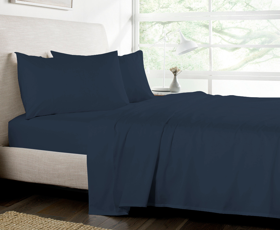 NEW Luxury Bedding 4pc SHEET SET Double Queen King Super King 40cm Deep Pocket - Picture 47 of 68